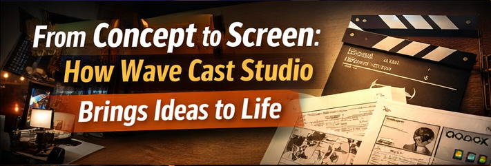 From Concept to Screen: How Wave Cast Studio Brings Ideas to Life